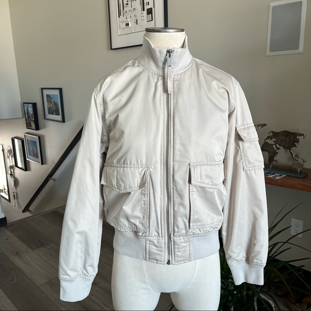 Gap Satin Bomber Jacket S